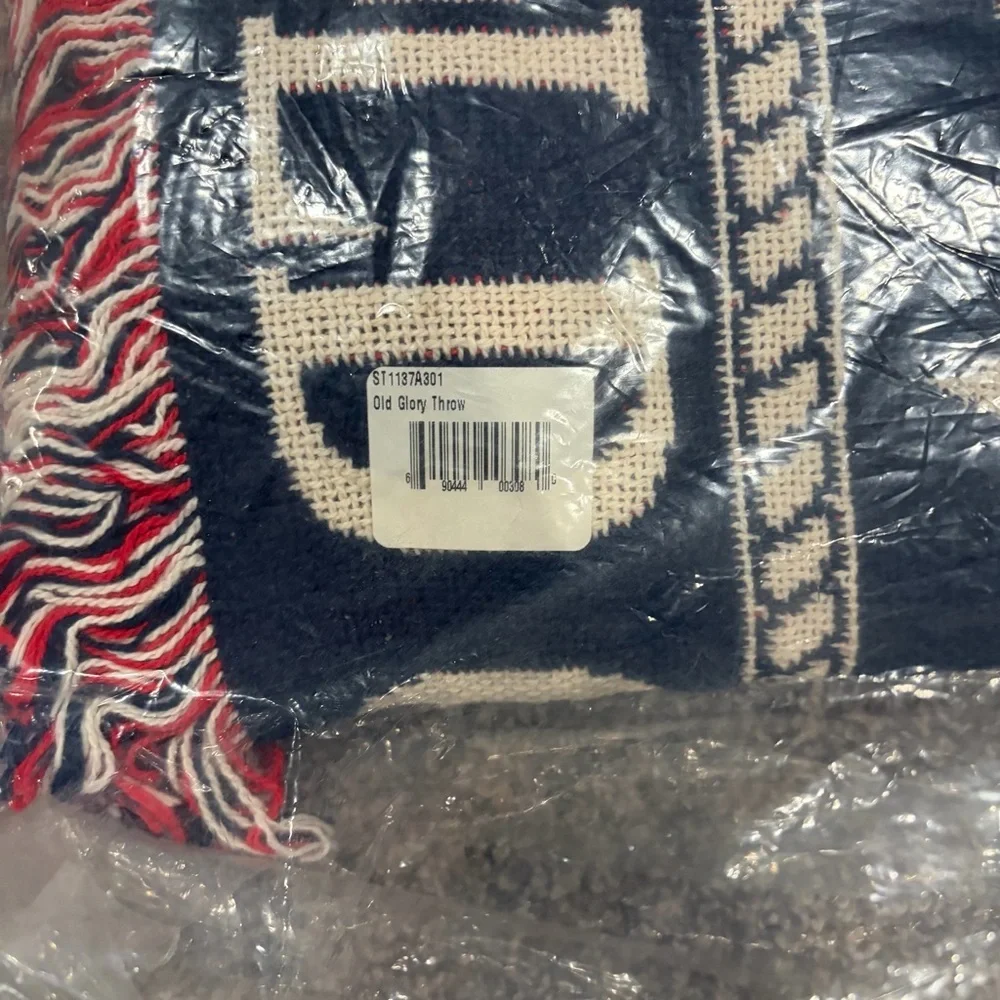 Patriotic Flag Throw Blanket